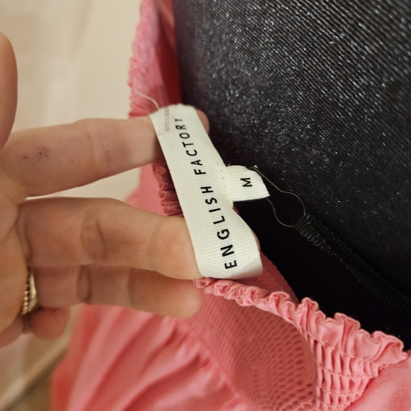 English Factory Pink Bow Dress - Picture 3 of 4